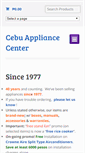 Mobile Screenshot of cebuappliancecenter.com